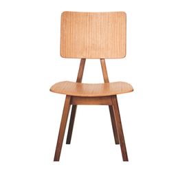 Rustic Wood Chair Angle 3
