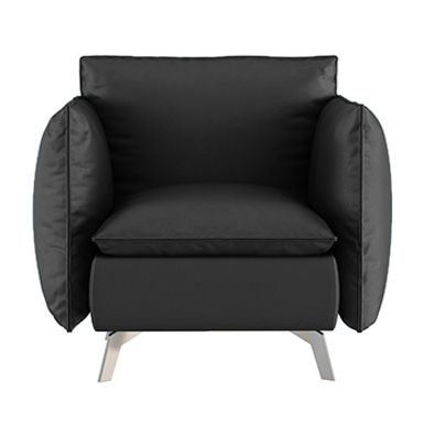 Stonehenge Modern Steelet Single Sofa
