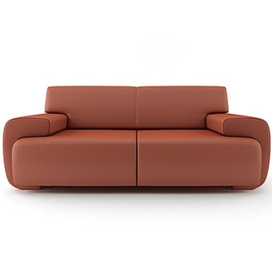 Plump Leather Sofa