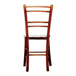 Rustic Wood Chair Angle 4