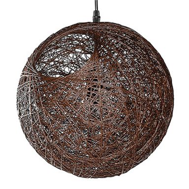 Rattan Ceiling Light